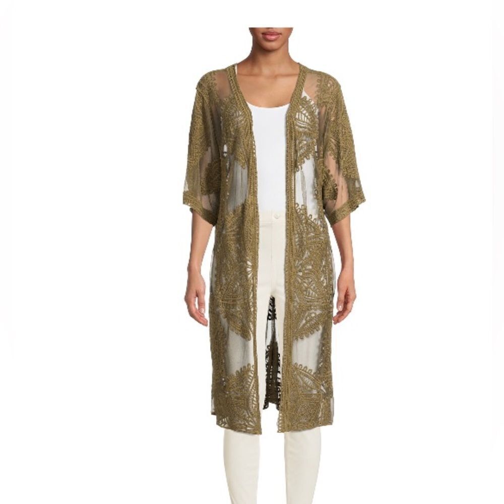 New Time And Tru lace kimono